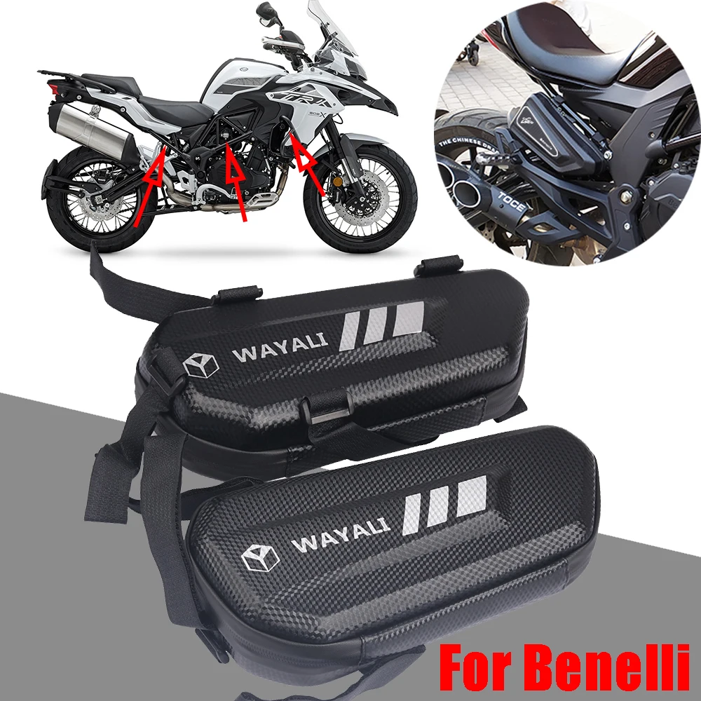 

For Benelli TRK502 TRK502X TRK 502X TRK251 302s 752s BN300 BJ500 BN302 Leoncino 250 500 Side Bag Storage Waterproof Triangle Bag