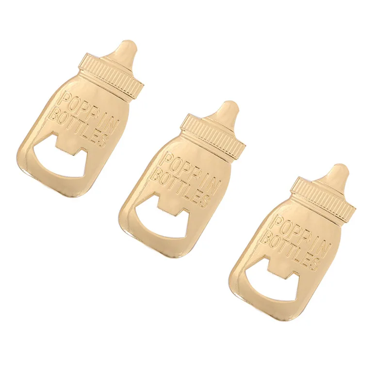 Золотая открывалка для бутылок детей детские сувениры душа подарок на день