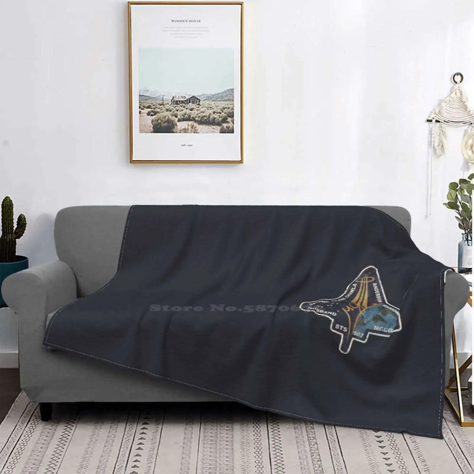 Космическая Миссия стихийный Креативный дизайн удобное фланелевое одеяло патч