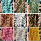 Аксессуары для браслетов ручной работы JD, разноцветные Агатовые Бусины в форме бочонка