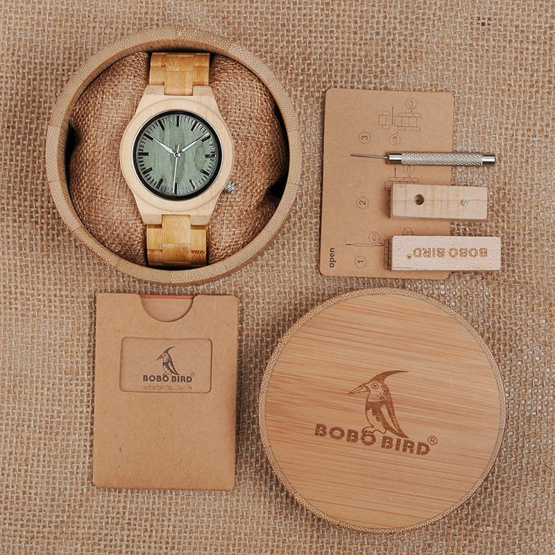 bobo bird hot bamboo wood watch for women 2020 brand design 4 oclock lug wooden face quartz wrist watches gift oem dropshipping free global shipping