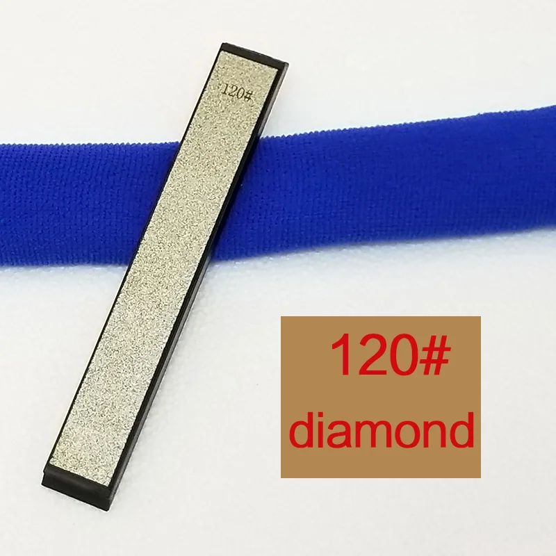 diamond 120 grit 80 240 600 1000 2000 3000 зернистость Алмазная точилка шлифовальные инструменты заточка камней нож - Цвет: diamond 120 grit
