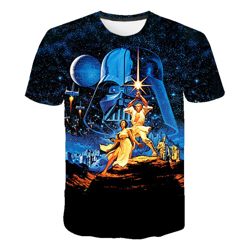 new hot sale star wars t shirt men women children t shirt 3d print movie tee casual t shirt summer boy girl tops brand clothing free global shipping