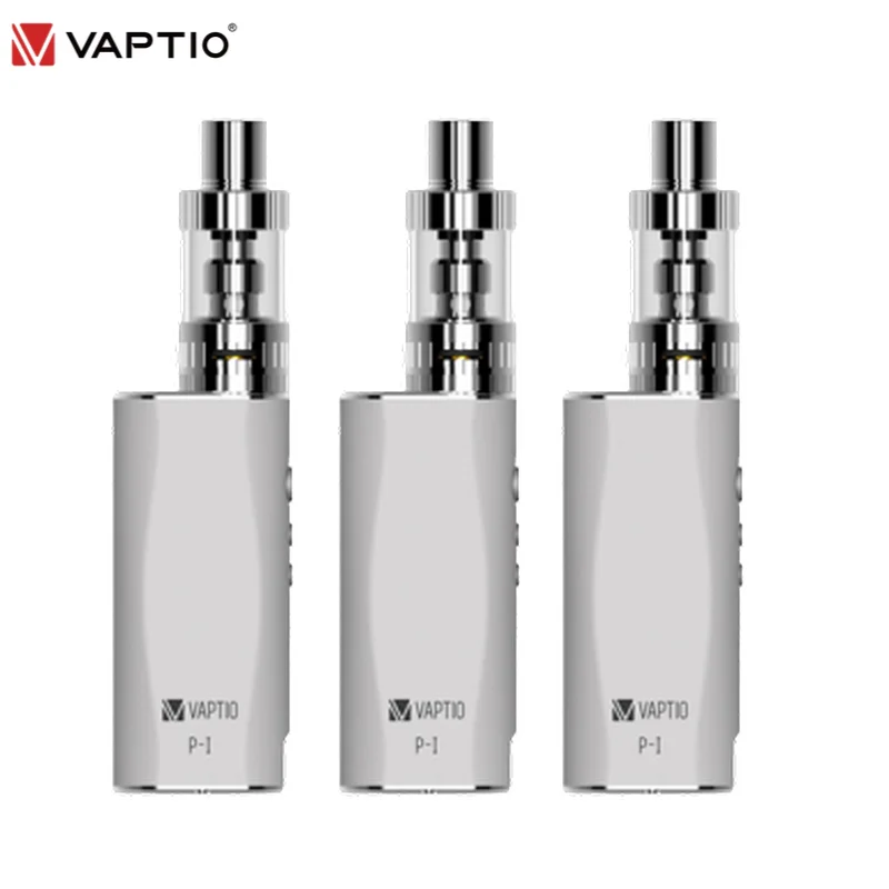 Электронная сигарета Vaptio P1 kit 1 шт. 50 Вт 2 0/3 0 мл атомайзер 2100 мАч встроенный