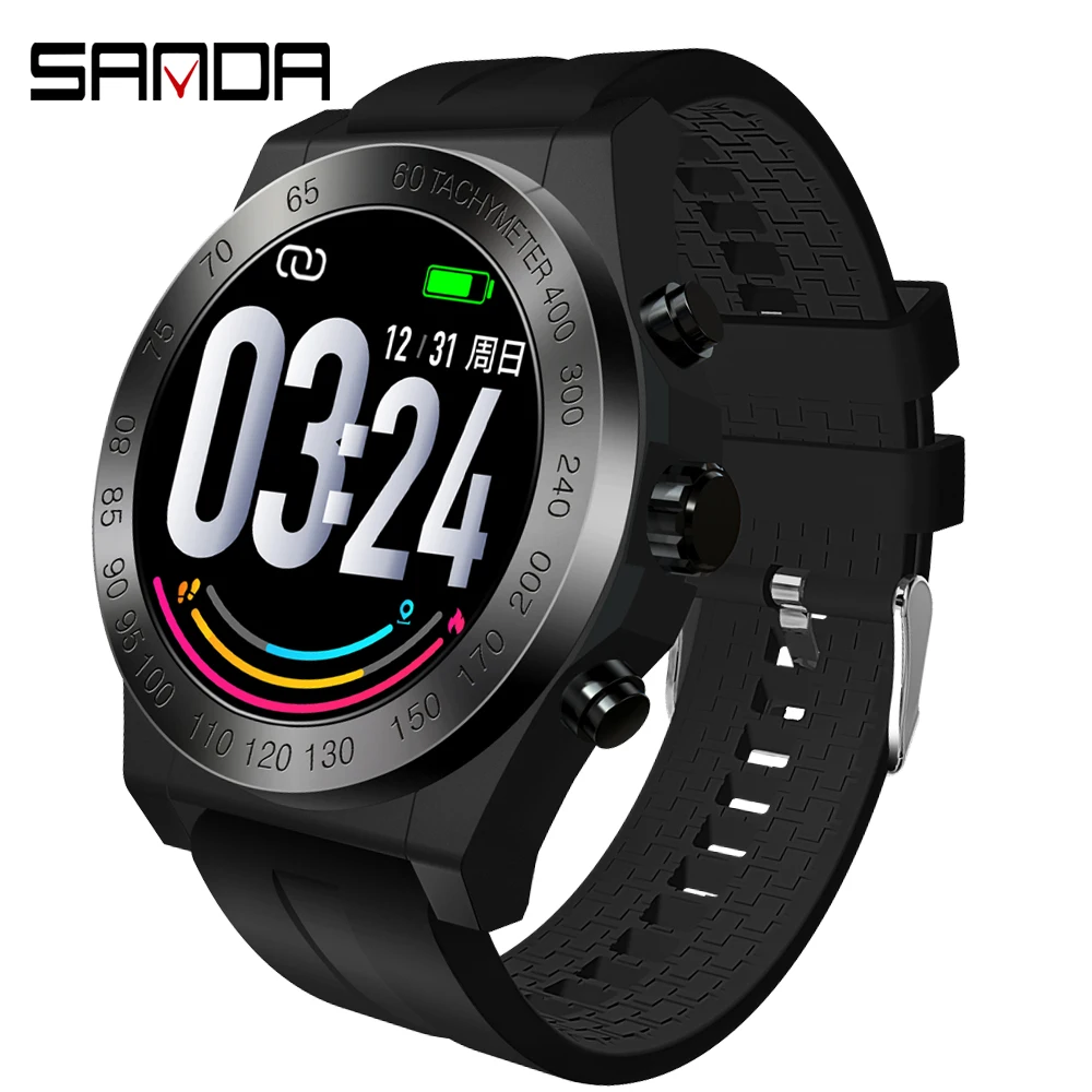 

SANDA IP67 Waterproof Sport Smart watch men woman Heart Rate tracker smartwatch Multi-sport Mode Pedometer for Android Ios Phone