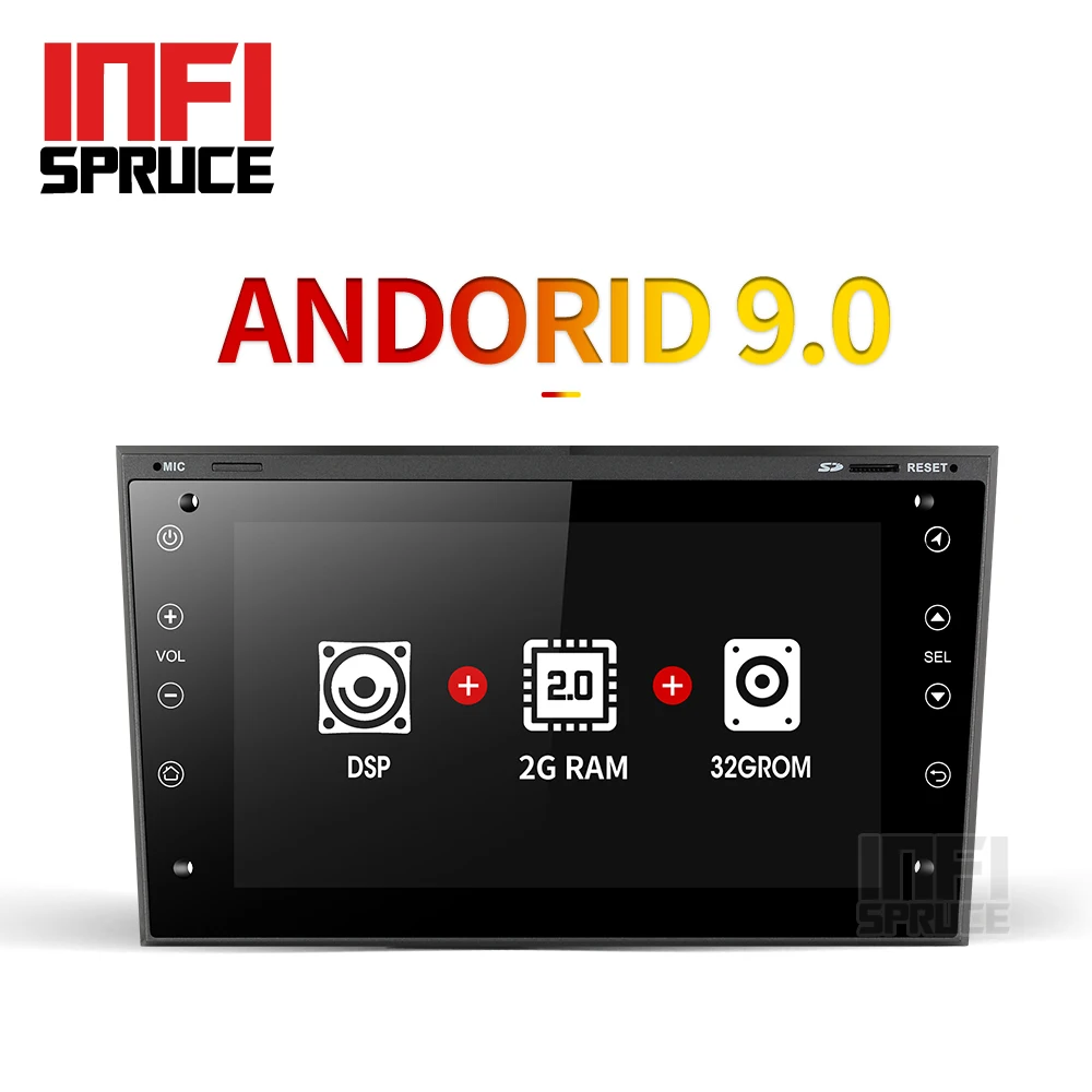 Android 9,0 автомобильный dvd для Opel Vauxhall Astra Meriva Vectra Antara Zafira Corsa Agila gps Радио Видео плеер навигация