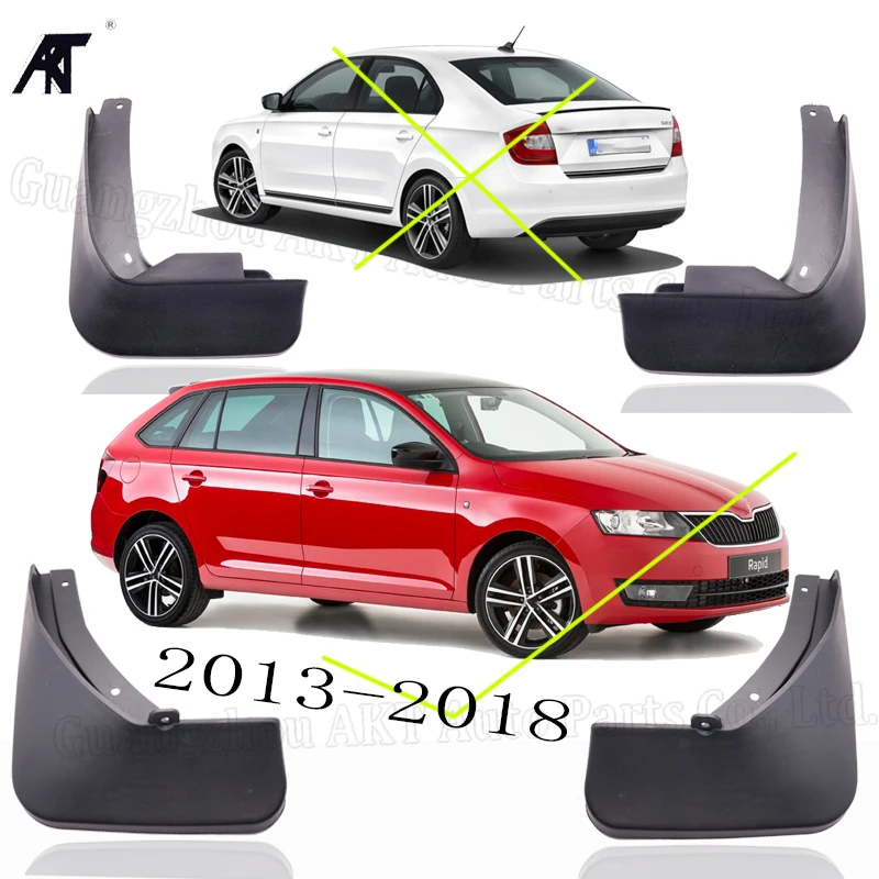 Брызговики для Skoda Rapid 2013 - 2018 годов выпуска | Автомобили и мотоциклы