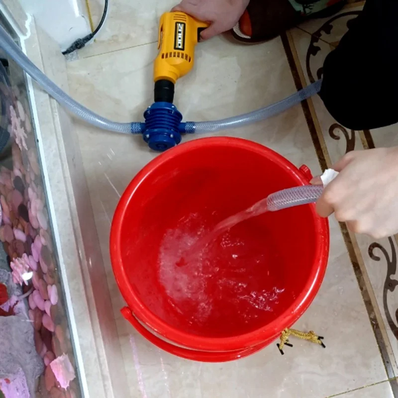 

BZ1150 Self-Priming water-Pump Hand Drill Pump Electric Drill Centrifugal Dc Pump Household Home Garden Small Water Pump 1