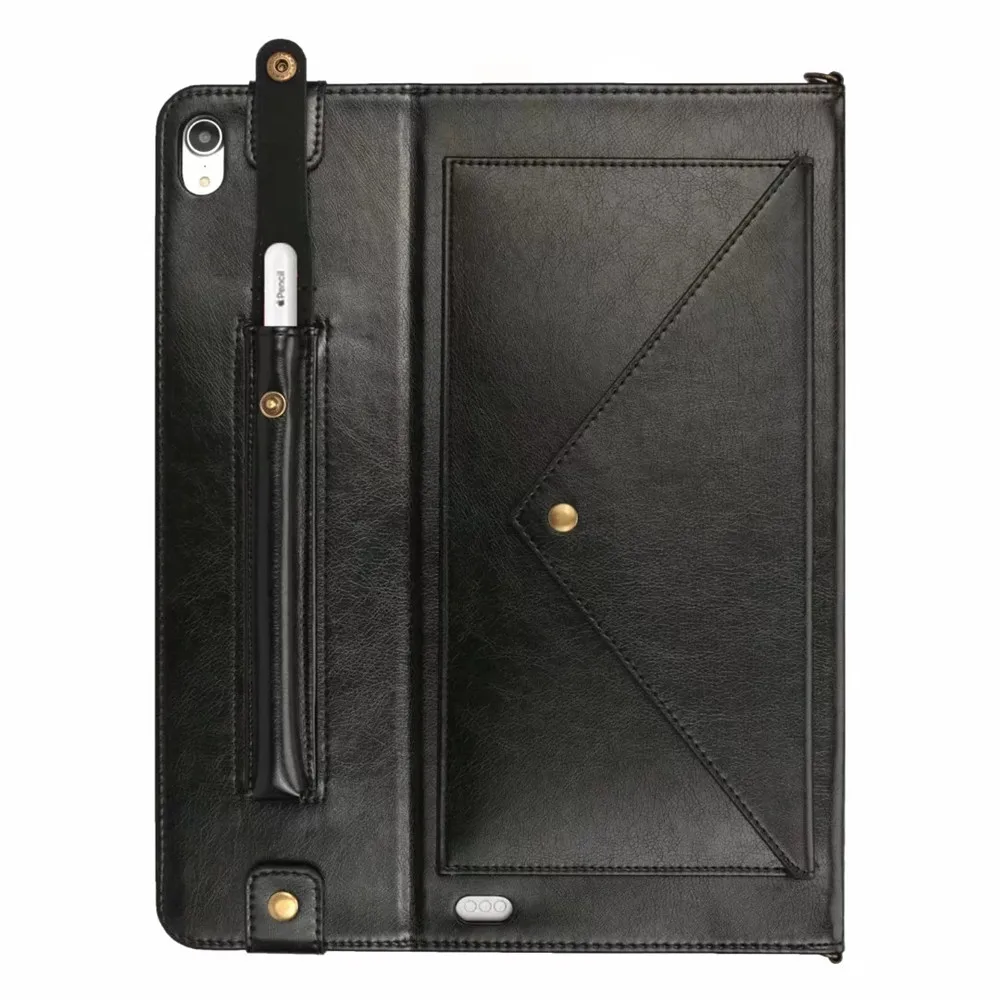 Чехол для нового iPad Pro 11 чехол из искусственной кожи bao для iPad Pro 11 чехол Funda ремешок на плечо с держателем карандаша+ пленка