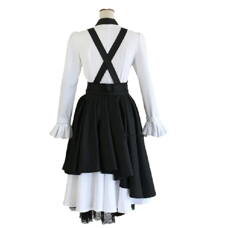 

7PCS New Danganronpa V3 Tojo Kirumi Cosplay Costume Japanese Game Anime Uniform Suit Outfit Clothes and wigs Halloween Cosplay