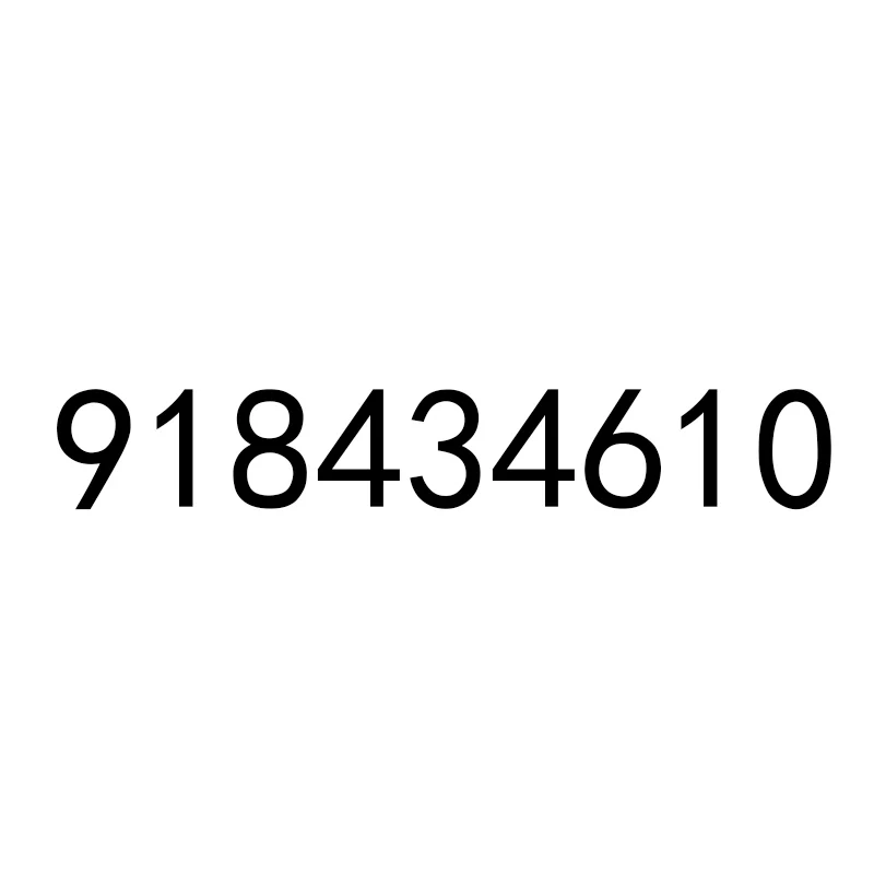 

918434610
