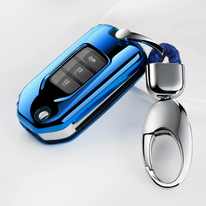 

Car Key Cover Case Protection For Honda Civic XRV CR-V HR-V Accord VEZEL CITY Jade Crider Odyssey 2015-18 Car Style