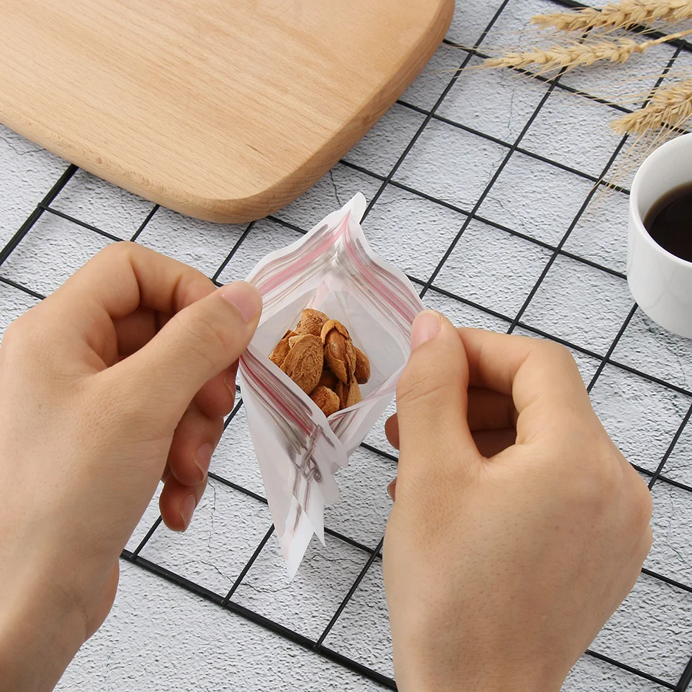 5 шт. Новый PE Пластик сумка для хранения многоразового использования стеклянная