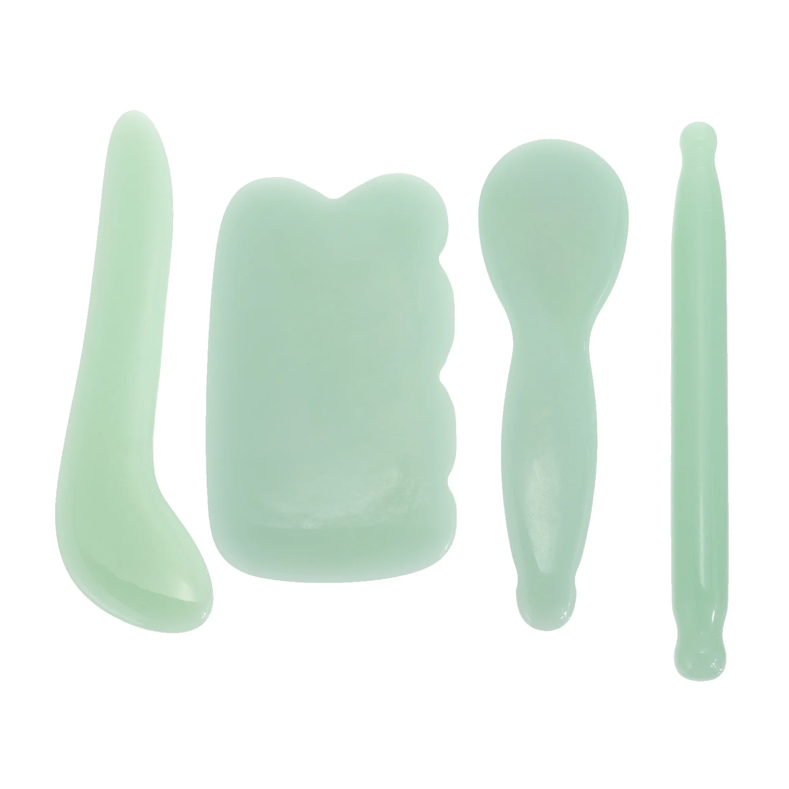 

4 шт., нефритовые пластины для скребков