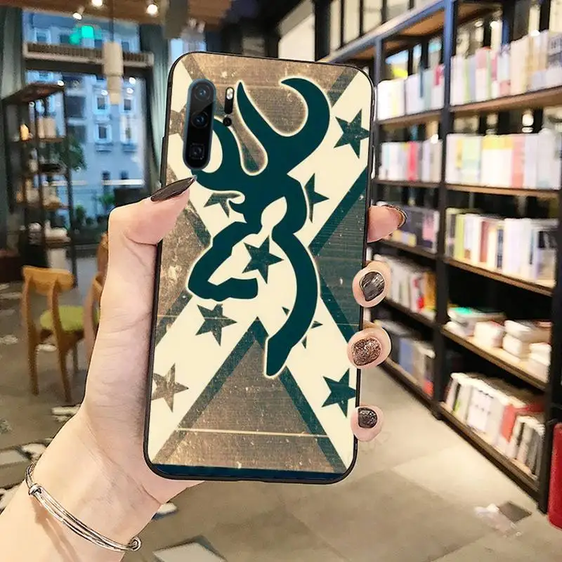 

Camo Browning Phone Case Funda For Huawei P9 P10 P20 P30 Lite 2016 2017 2019 plus pro P smart