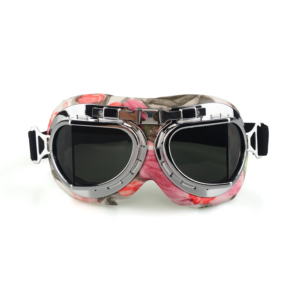 Очки для мотоциклетного шлема винтажные очки авиаторы мотоцикла скутера байкера