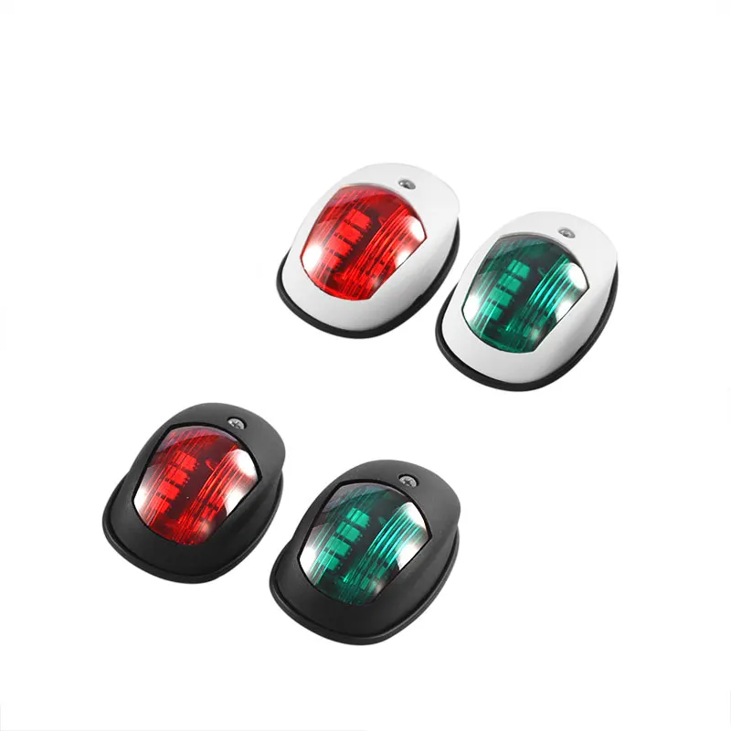 

2Pcs/Set 10V-30V Universal ABS LED Navigation Light Signal Warning Lamp Signal Lamp For Marine Boat Yacht Truck Trailer Van