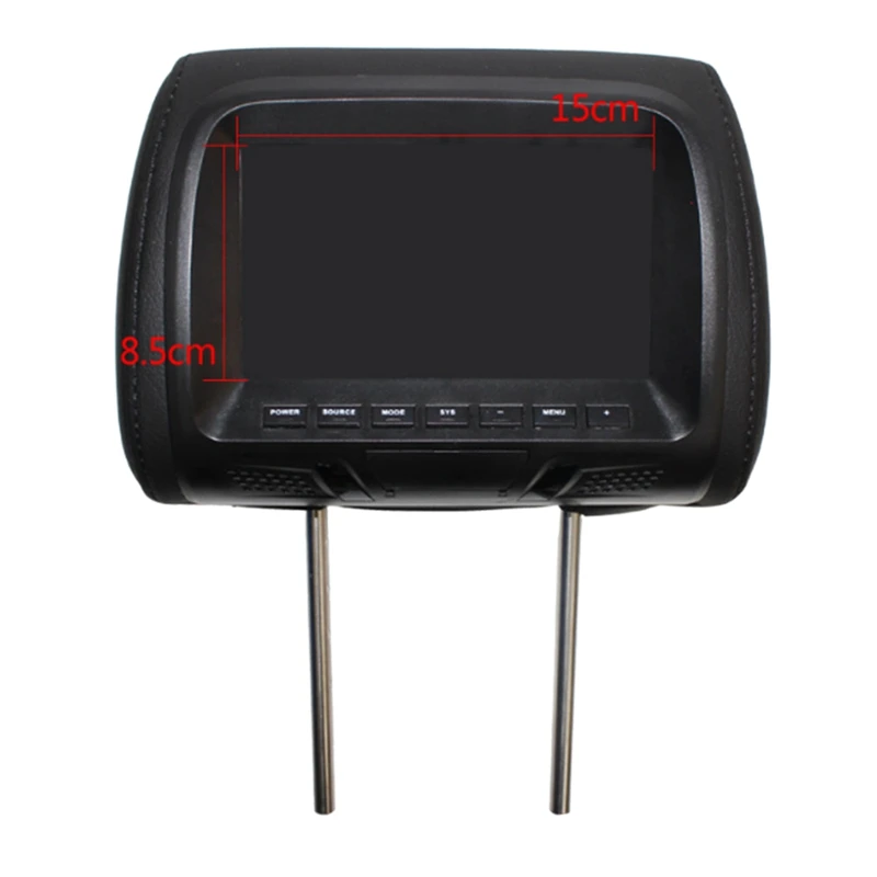 Автомобильный Универсальный 7 дюймовый Tft светодиодный экран автомобильный mp5