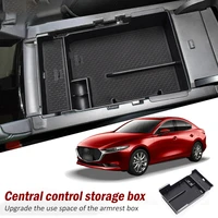 car armrest storage box center console armrest storage case auto storage box fit for 2020 axela mazda 3