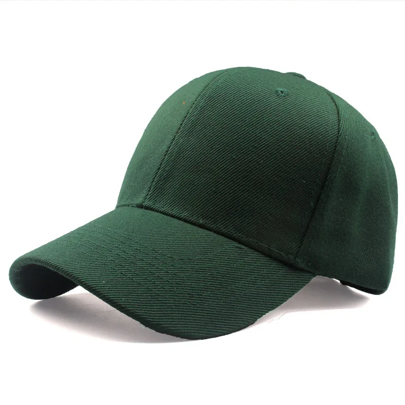 

Solid Baseball Cap Women Men Snapback Hat Summer Messy Bun Hats Casual Adjustable Sport Caps Dropshipping