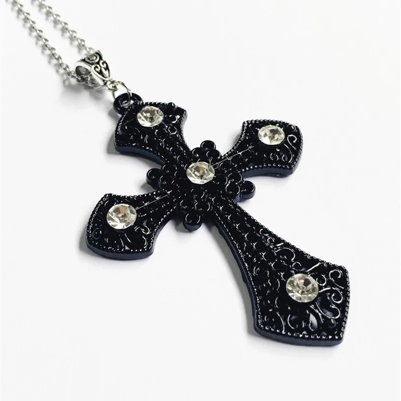 Женское ожерелье с подвеской в виде креста стиле ретро | Украшения и аксессуары