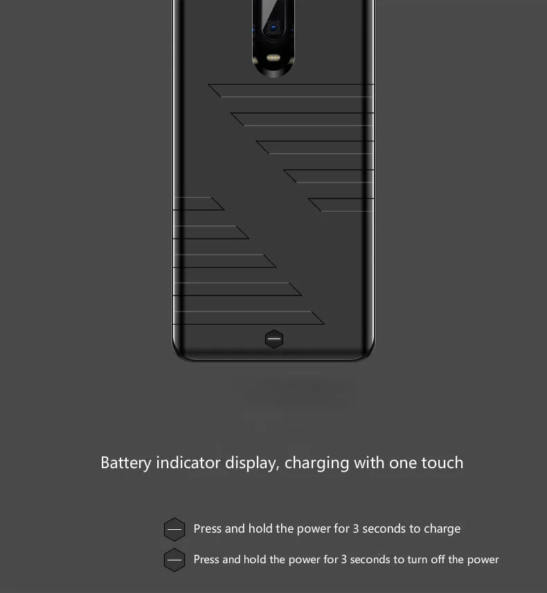 6800 мАч зарядное устройство чехол для Xiaomi Red K20 power Bank телефона чехол-Аккумулятор