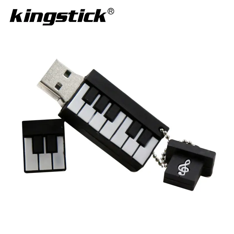 Новейший USB флеш-накопитель piano 32 Гб 64 Гб 128 ГБ модный музыкальный Флешка аккордеон накопитель 4 ГБ 8 ГБ 16 ГБ запоминающий usb-флэш-накопитель