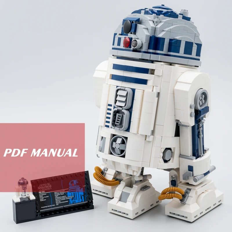 Новинка Конструктор из серии Star Space Wars R2D2 бритва крест A-крыло Истребитель