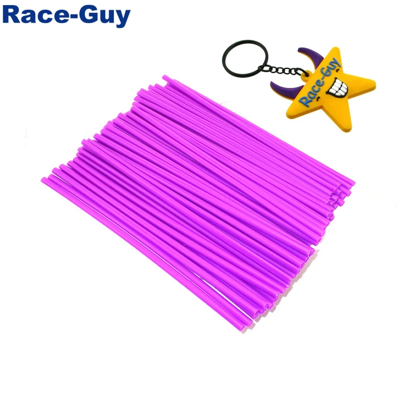 Фиолетовые Чехлы для обода колеса защитные пленки спиц Atomik Thumpstar Coolster Lifan Piranha