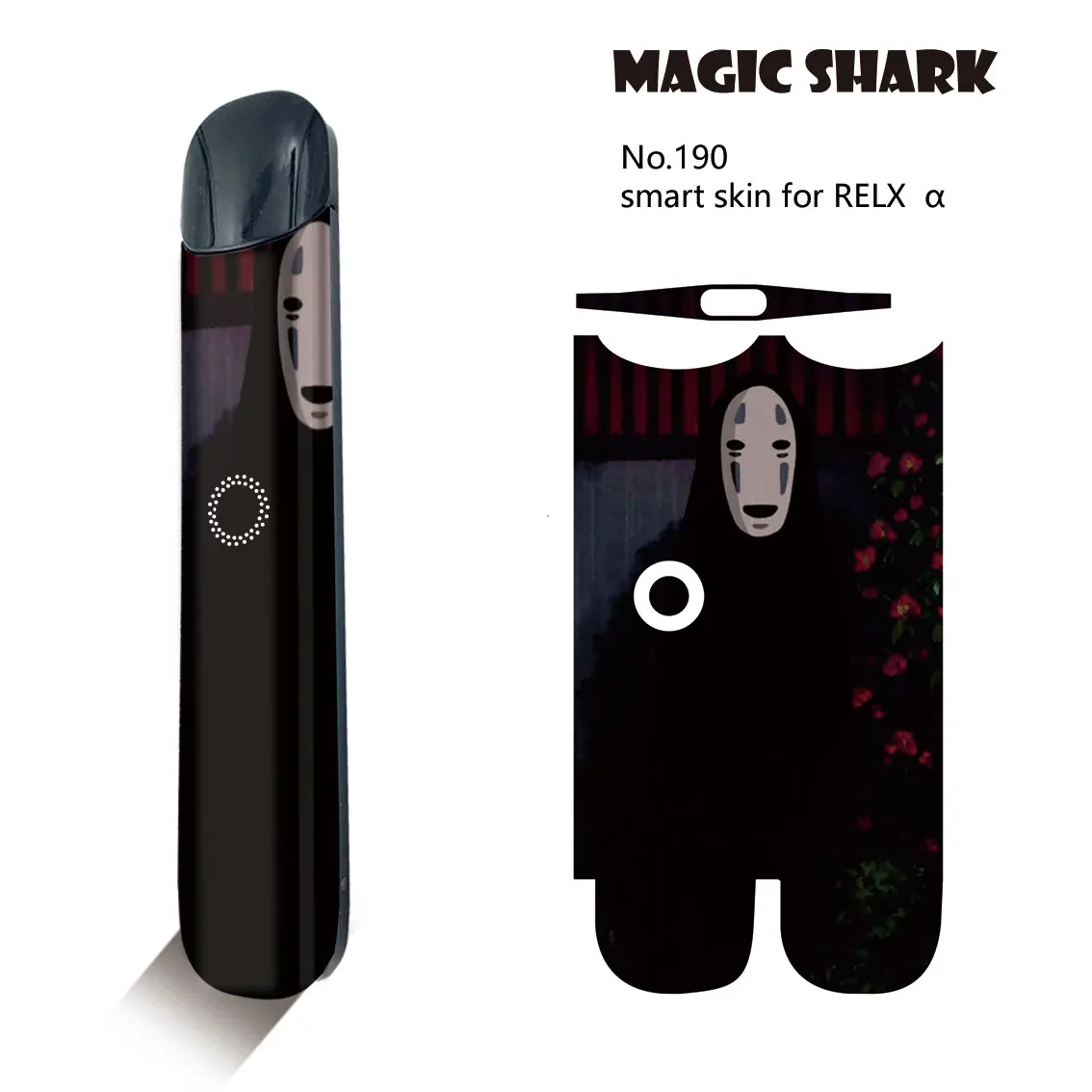 Чехол для электронной сигареты Magic Shark с веселым Пауком львом ананасом розовой