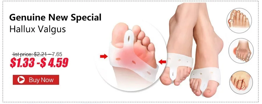 Hallux Valgus Orthotics Big Toe Corrector Foot Pain Relief Feet Care Bone Bunion Corrector Night And Day Used Splint Pedicure