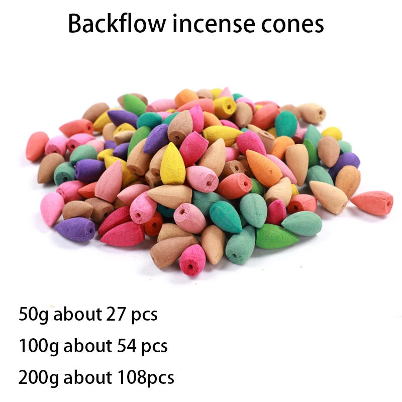 50 г/100 г/200 г обратного потока благовоний конусы розмарин Индийский Аромат
