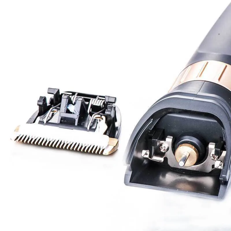 

Professional Electric Hair Trimmer Rechargeable Electric Hair Clipper Men's Cordless Haircut Adjustable Ceramic Blade Machine