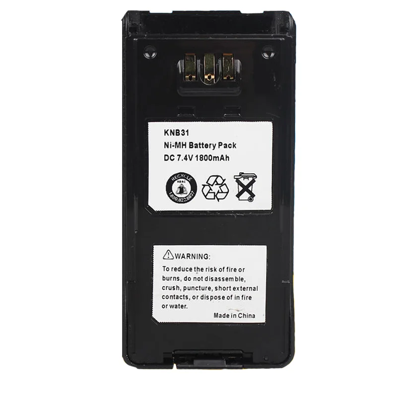 

Battery for Kenwood TK2180 TK3180 TK3185 1800mAh KNB-31 KNB-32 7.4V