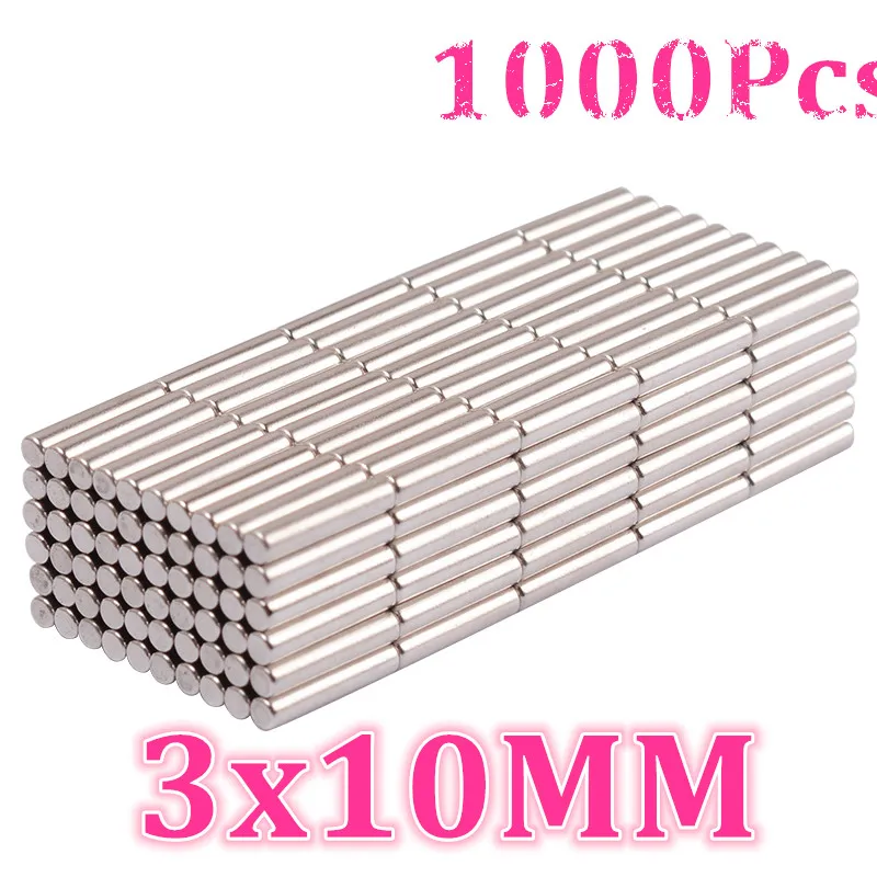 1000 шт. неодимовые магниты N35 NdFeB небольшие круглые 3x1 3x2 3x3 3x5 мм|neodymium magnet|magnet