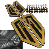 motorcycle yellow footboard steps motorbike foot pegs footrest for yamaha tmax 530 tmax530 t max 530 2012 2013 2014 2015 2016