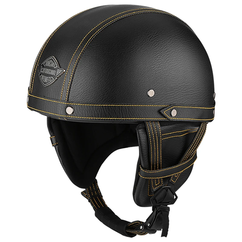 Мотоцикл Rider полуоткрытый уход за кожей лица из искусственной кожи шлем козырек с