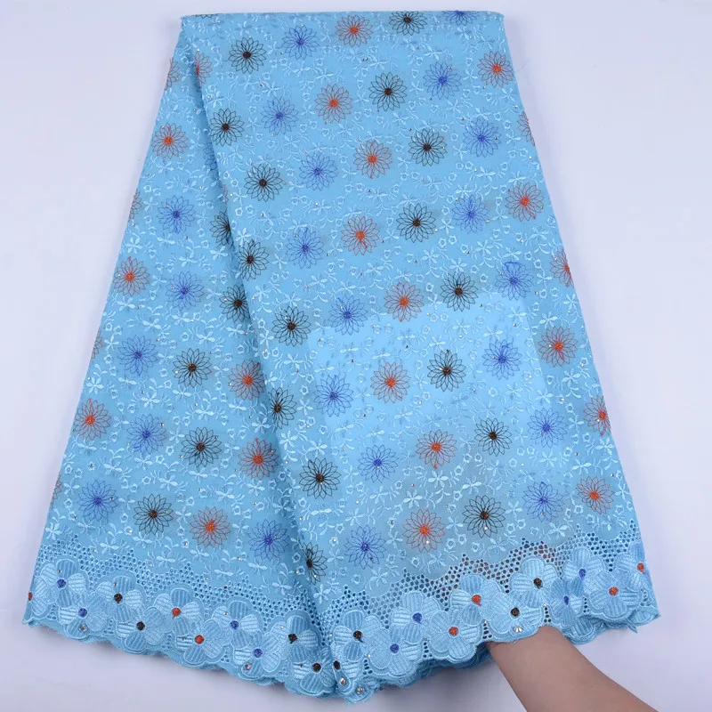 Original Swiss Voile Lace In Switzerland Strong Stones African Dry Fabric Awesome Nigerian Garment A1717 | Дом и сад