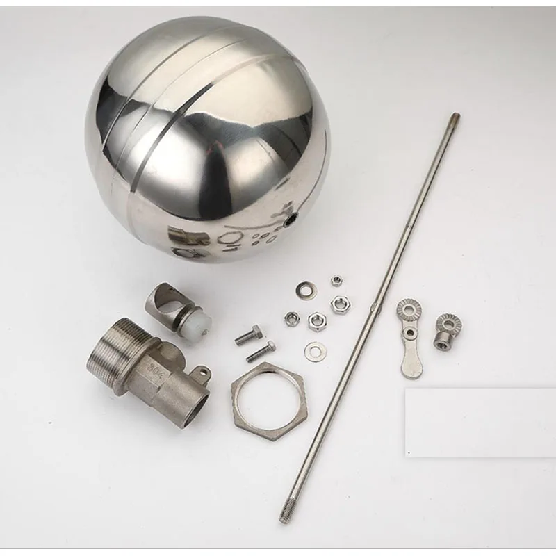 

Большой Плавающий шаровой клапан DN50, водяной бойлер, бак для холодной и горячей воды, регулятор уровня воды из нержавеющей стали 304, бесплатная доставка