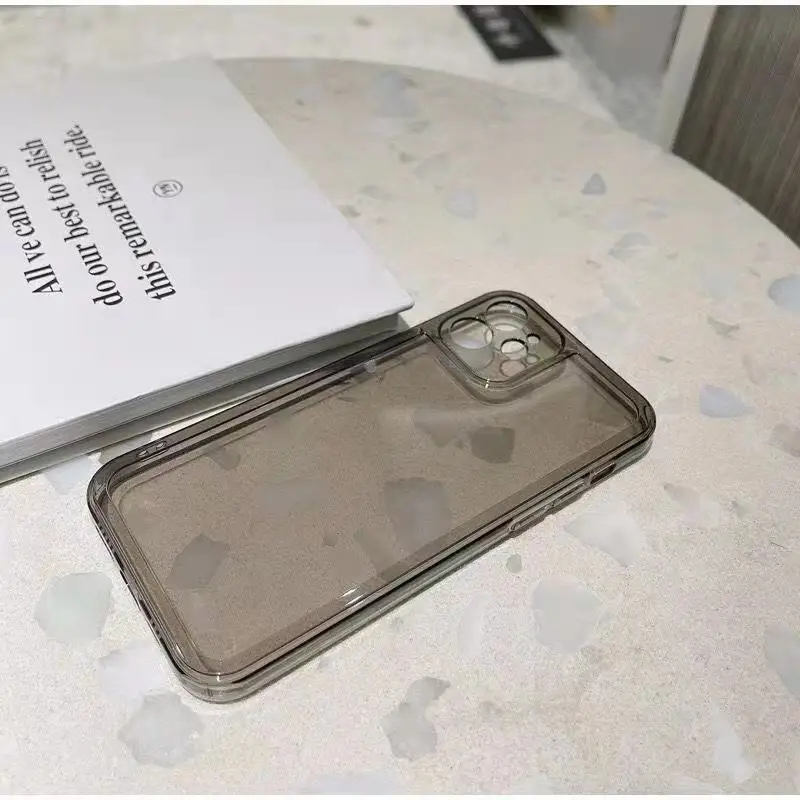 

Suitable for Apple 12proMAX mobile phone shell 11/11PRO straight edge X/XR/XsMAX soft shell 7P