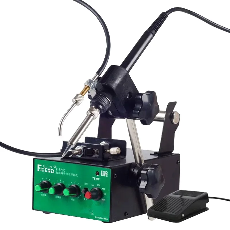 

F-3200 Lead-free Constant Temperature Soldering Machine Pedal Automatic Anti-static Soldering Machine 110V / 220V 60W