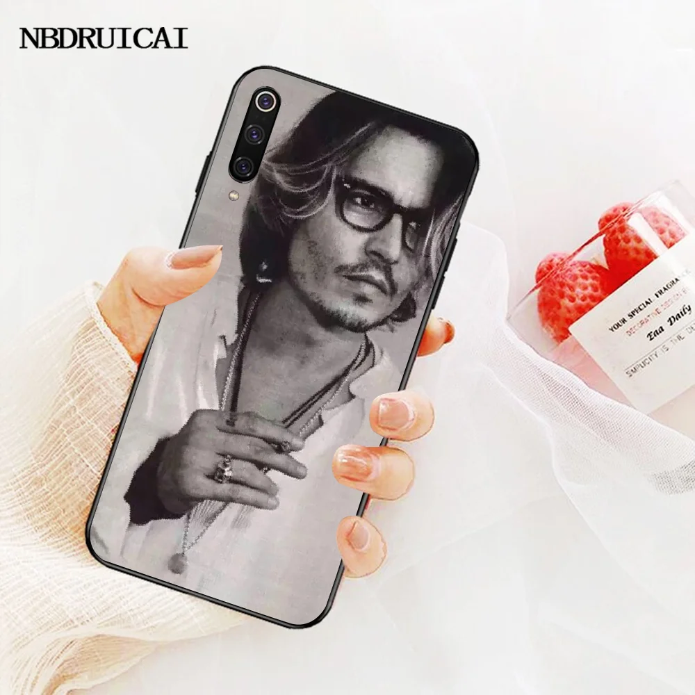 NBDRUICAI Johnny Depp Phone Case Cover for Redmi Note 8 8A 7 6 6A 5 5A 4 4X 4A Go Pro Plus Prime | Мобильные телефоны и
