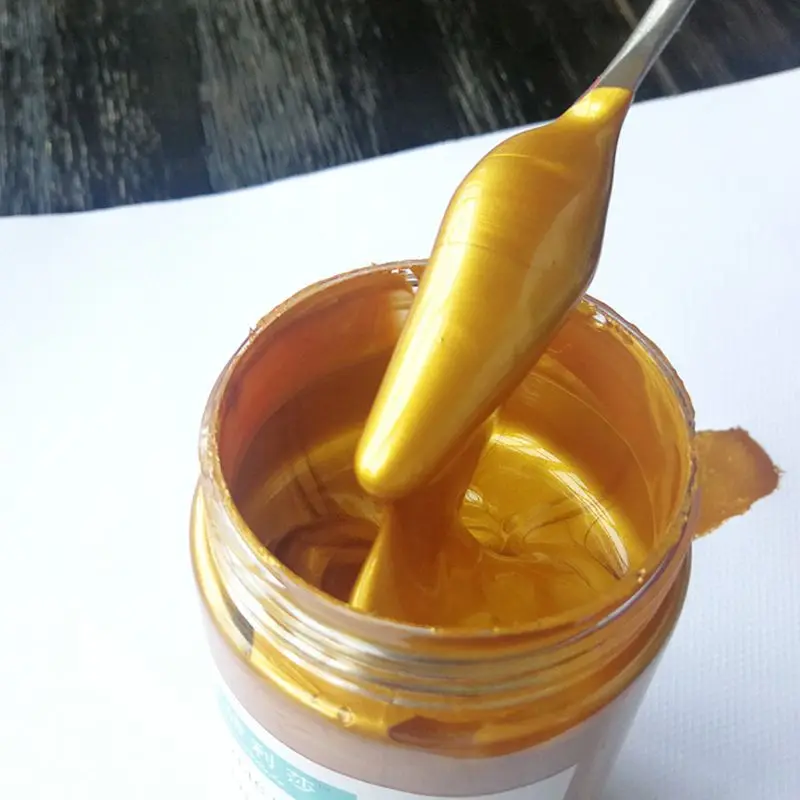 

100ml Acrylic Pigment Metallic Paint Drawing Art DIY Handmade Painting Supply