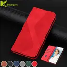 Роскошный деловой кожаный чехол для телефона Samsung Galaxy S22 S21 Ultra S20 FE S10 S9 Plus Note 20, Ультратонкий чехол с магнитной застежкой