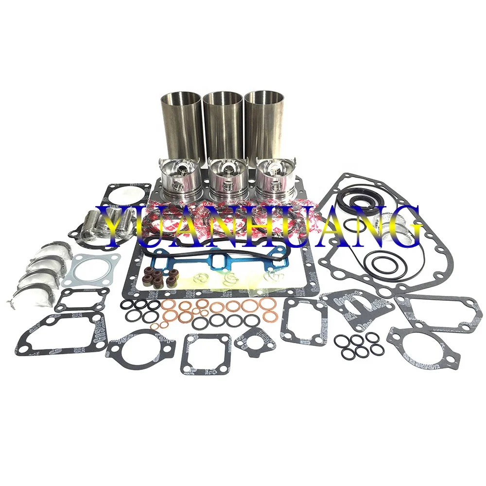 

3TN72 Engine Rebuild Kit Piston Gasket Set Head Ring Fits Japan Yanmar Excavator John Deere Tractor