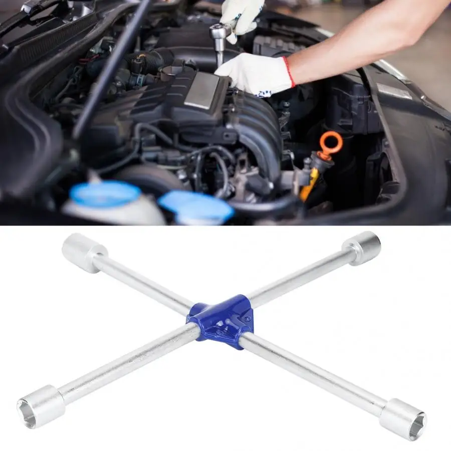 Автомобильный гаечный ключ универсальный с трещоткой 4 направления 0 67 дюйма 75 83 9