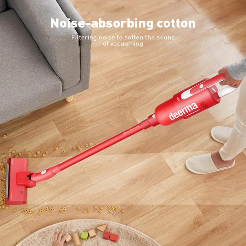Deerma VC21 Handheld Wireless Vacuum Cleaner 5500pa Suction light weight Aspirator Machine Low Noise | Бытовая техника