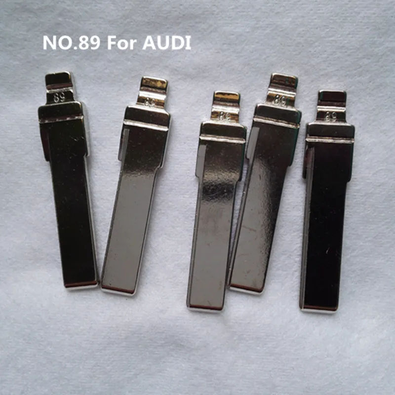 

DAKATU 89# Replacement Flip Remote Key Blade Car Key blank For Audi A6L Remote Key NO.89