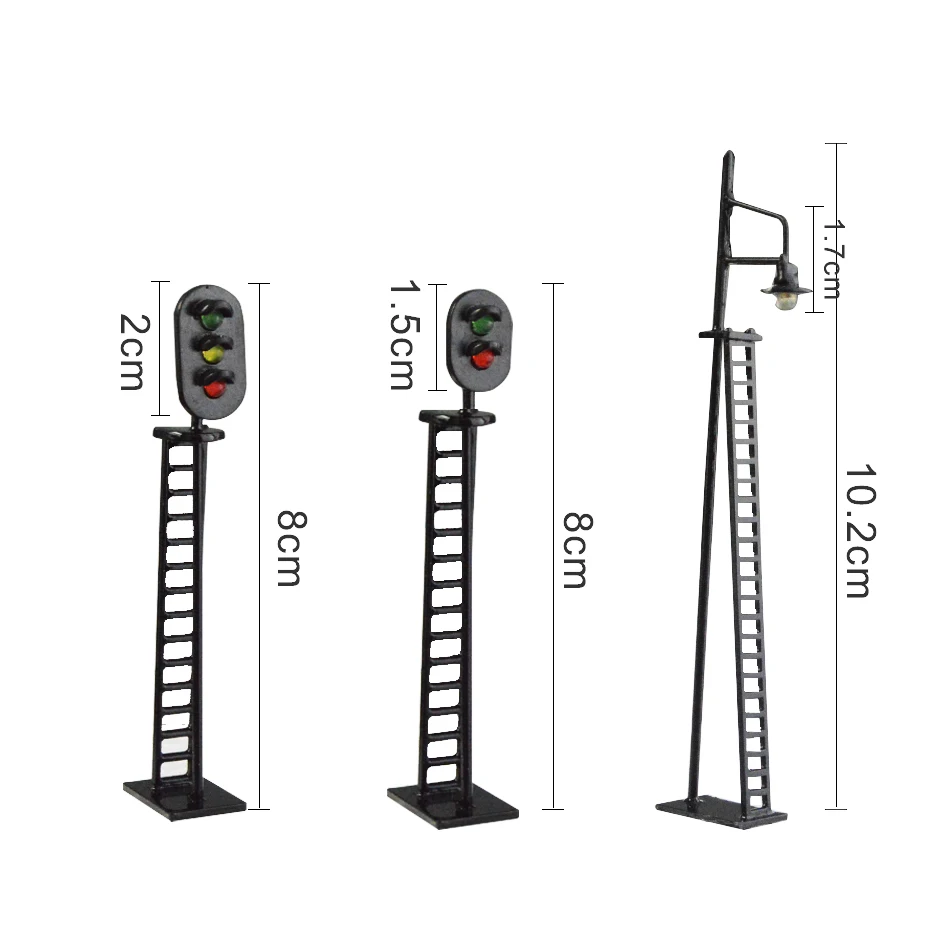 1 шт. сигнальных огней Хо модель здания игрушечная железная дорога макет игрушки