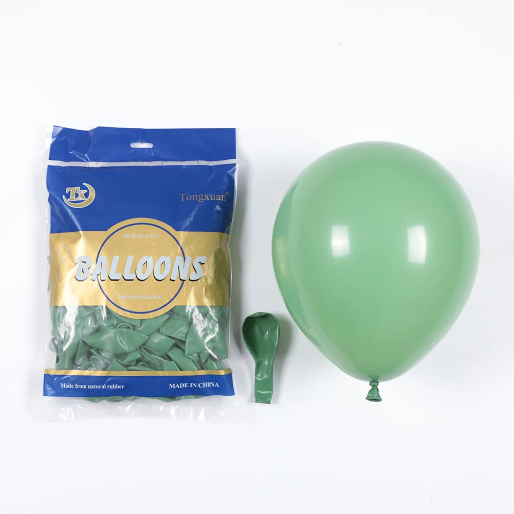 

Bean Green Balloon Garland Arch Kit Retro Color Balloon Set New Year Wedding Birthday Party Decoration Baby Shower Helium Globos
